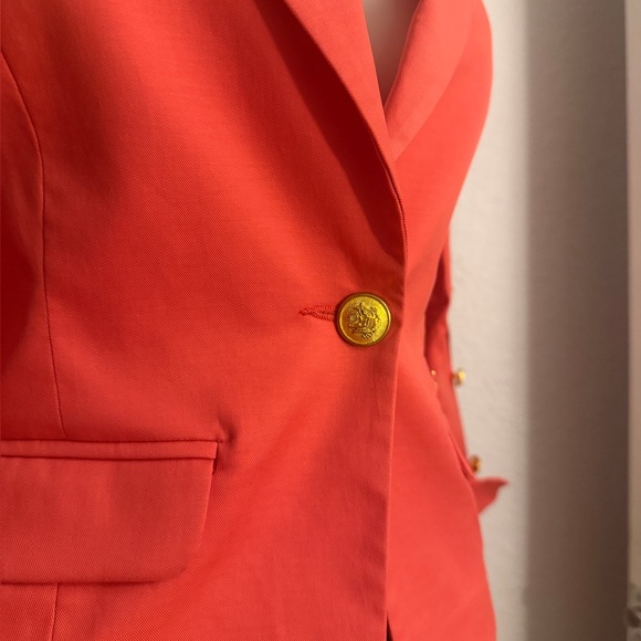 NWOT Single-Breasted Blazer 3/4 Sleeves Notched Lapel One Button Closure Lined - Picture 8 of 16